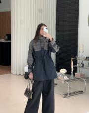 lacivert ekoseli ceket 2